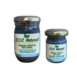 crema dental natural con carbón activo