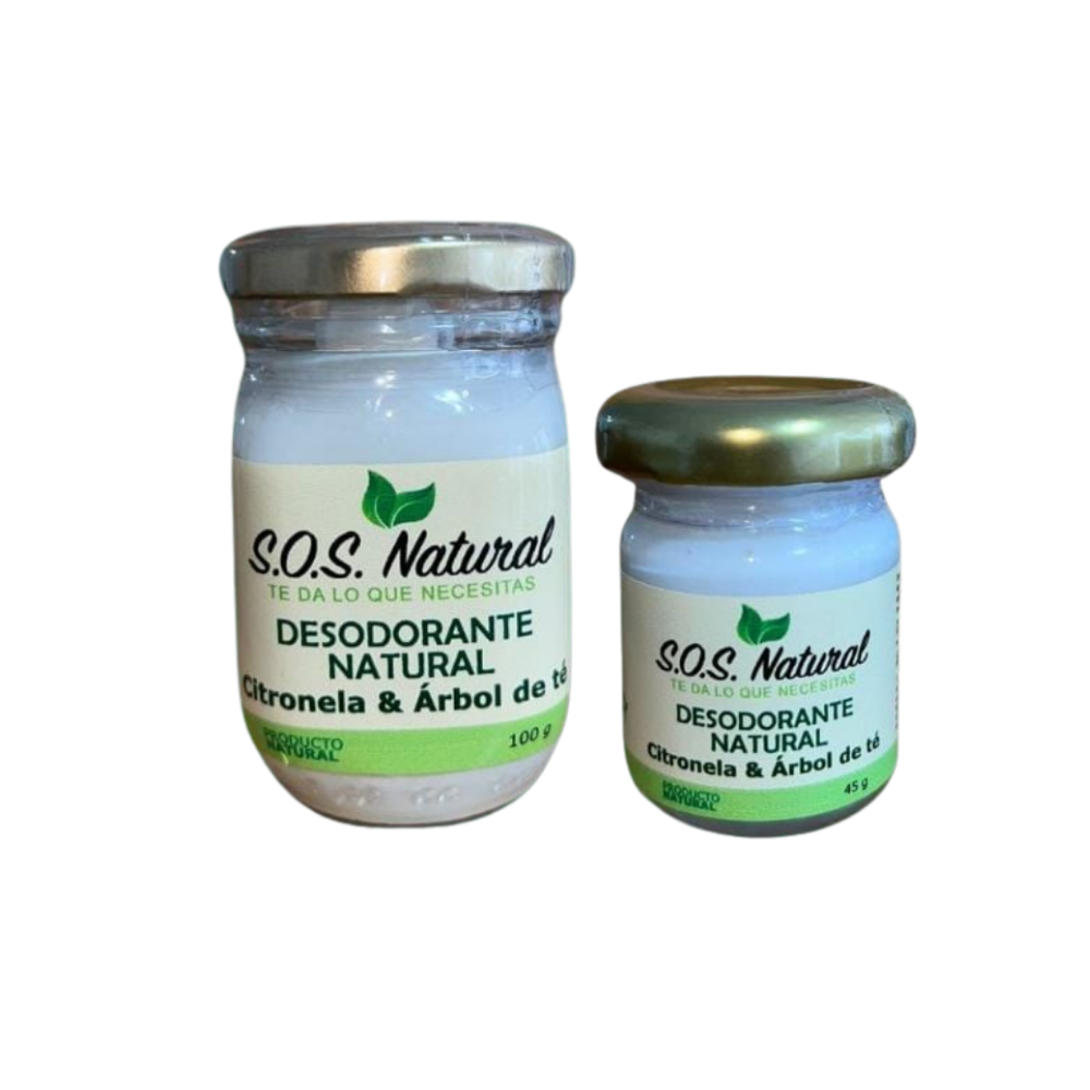 desodorante natural con citronela y Árbol de té desodorante natural con citronela y Árbol de té