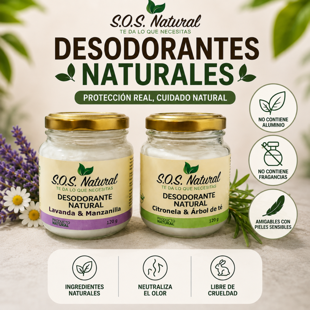 Desodorantes Naturales