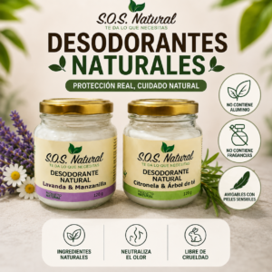 Desodorantes Naturales