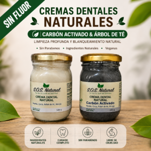 Crema Dental Natural Sin Flúor